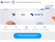 Tablet Screenshot of dineta.eu